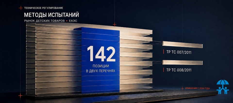 ЕЭК исключит 311 позиций из перечней методов испытаний: что важно рынку детских товаров