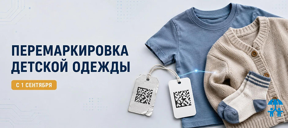С 1 сентября ограничат выдачу кодов для перемаркировки детской одежды
