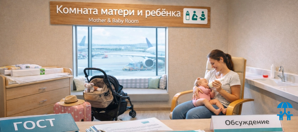 Забота как норма: разработка стандарта «Комната матери и ребёнка» выходит на публичное обсуждение