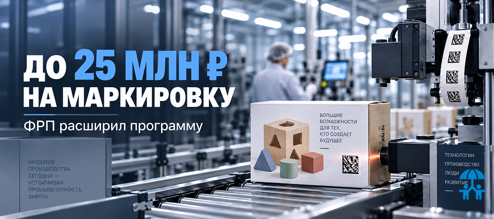 Маркировка: ФРП расширил доступ к льготным займам