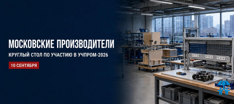 Московских производителей приглашают обсудить участие в УЧПРОМ-2026