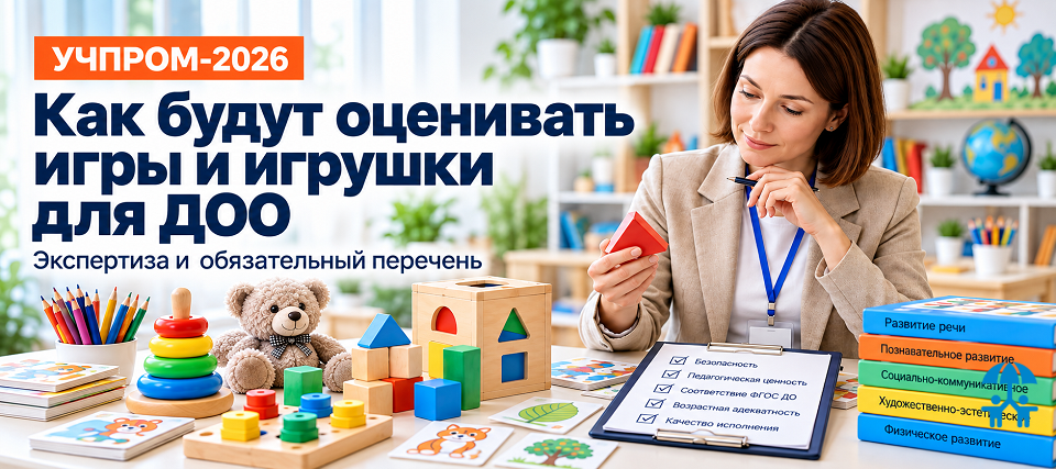 Безопасность — не единственный критерий: как будут оценивать игрушки для детских садов