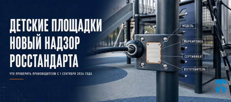 Оборудование детских площадок вошло в новый контур надзора Росстандарта