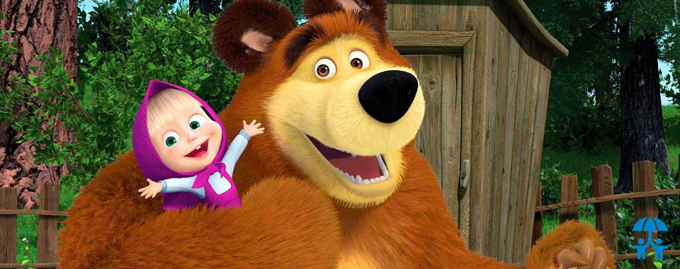 "Маша и Медведь" претендует на звание самого востребованного детского шоу в мире