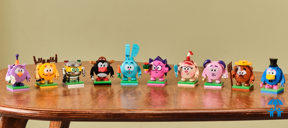 Brick Labs объявляет о запуске второй лицензионной серии «Смешарики»