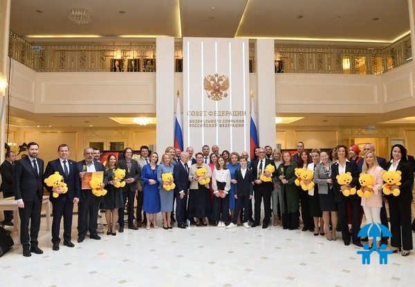 Валентина Матвиенко наградила победителей премии «Золотой медвежонок»