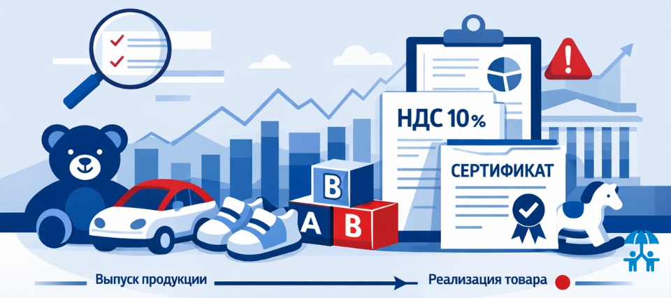 АИДТ предложила уточнение к законопроекту по НДС на детские товары