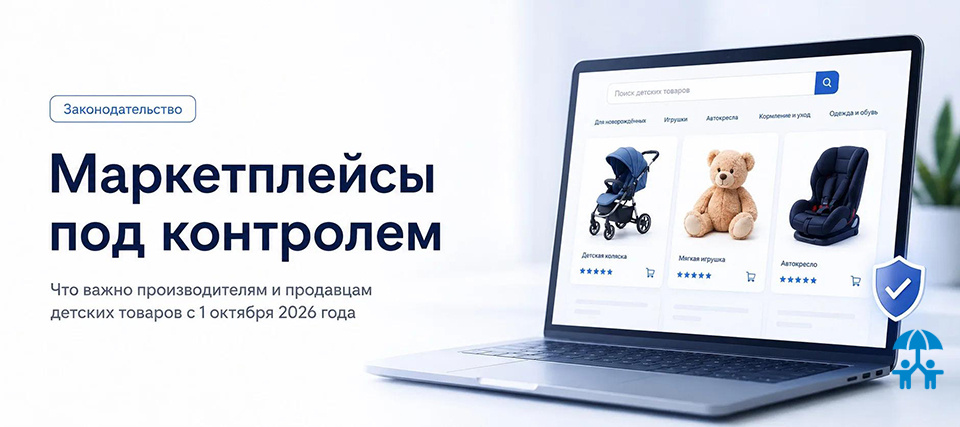 Правительство вводит контроль за маркетплейсами: что производителям и продавцам детских товаров нужно фиксировать с 1 октября