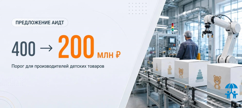 АИДТ предложила снизить до 200 млн рублей порог выручки для программ повышения производительности