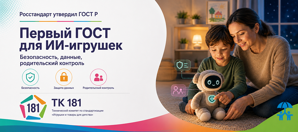 Первый ГОСТ для ИИ-игрушек: что проверить производителю до 1 сентября