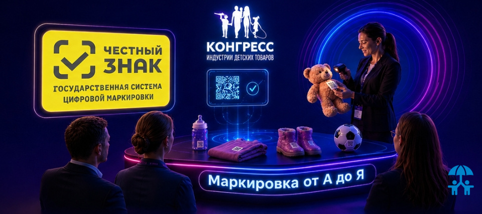 Маркировка детских товаров от А до Я: «Честный знак» на Конгрессе ИДТ