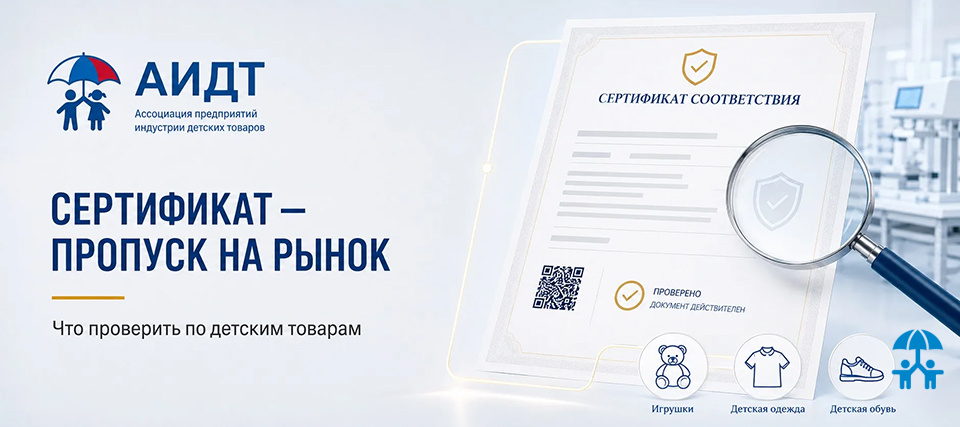 Сертификат как пропуск на рынок: что проверить участникам оборота детских товаров