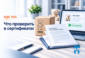 НДС 10%: что проверить в сертификатах на детские товары