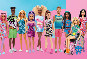 Компания Mattel продолжает выпускать инклюзивные модели кукол Барби