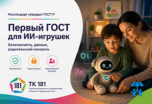 Первый ГОСТ для ИИ-игрушек: что проверить производителю до 1 сентября