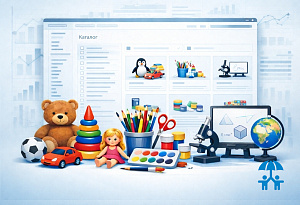 Игрушки, товары для творчества и учебное оборудование включены в эксперимент по каталогизации госзакупок