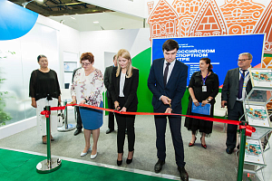Российская экспозиция РЭЦ на выставках детских товаров в Казахстане