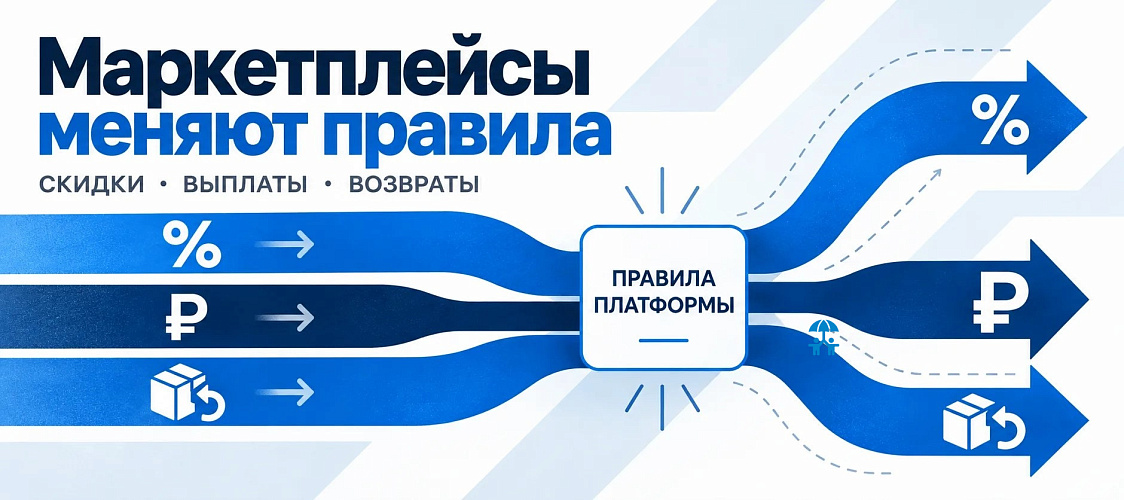 Маркетплейсам предлагают изменить правила скидок, выплат продавцам и возврата товаров