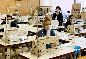 Студенты и преподаватели РГУ им. А.Н. Косыгина изготовят более 10 тысяч медицинских масок