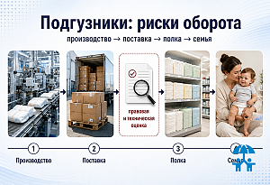 АИДТ оценила риски ограничения оборота детских подгузников по итогам опроса участников рынка