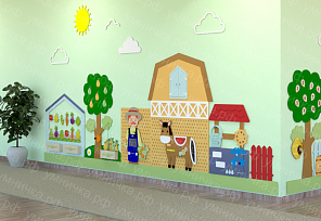 «Умничка» предлагает дошкольникам «посетить» деревню, не покидая стен детского сада