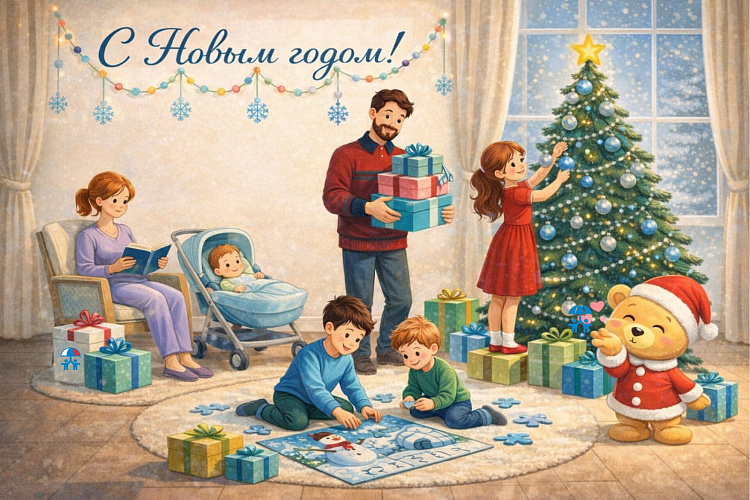 АИДТ поздравляет коллег с Новым годом!